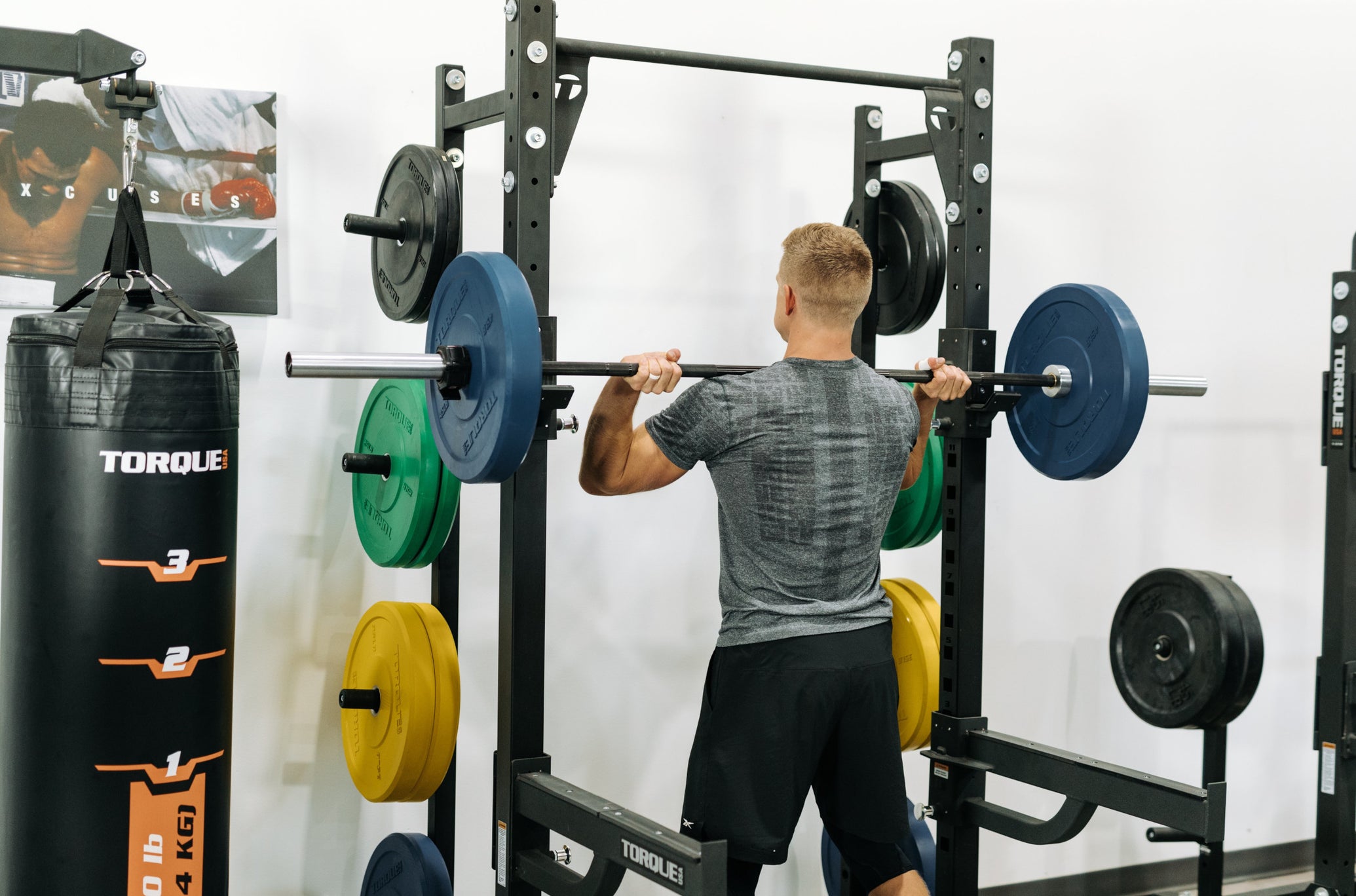 Brent Fikowski Lifting On Torque Fitness Rack