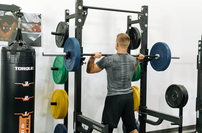 Brent Fikowski Lifting On Torque Fitness Rack
