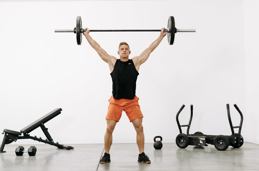 Brent Fikowski Lifting Torque Fitness Bar and Plates&lt;black&gt;