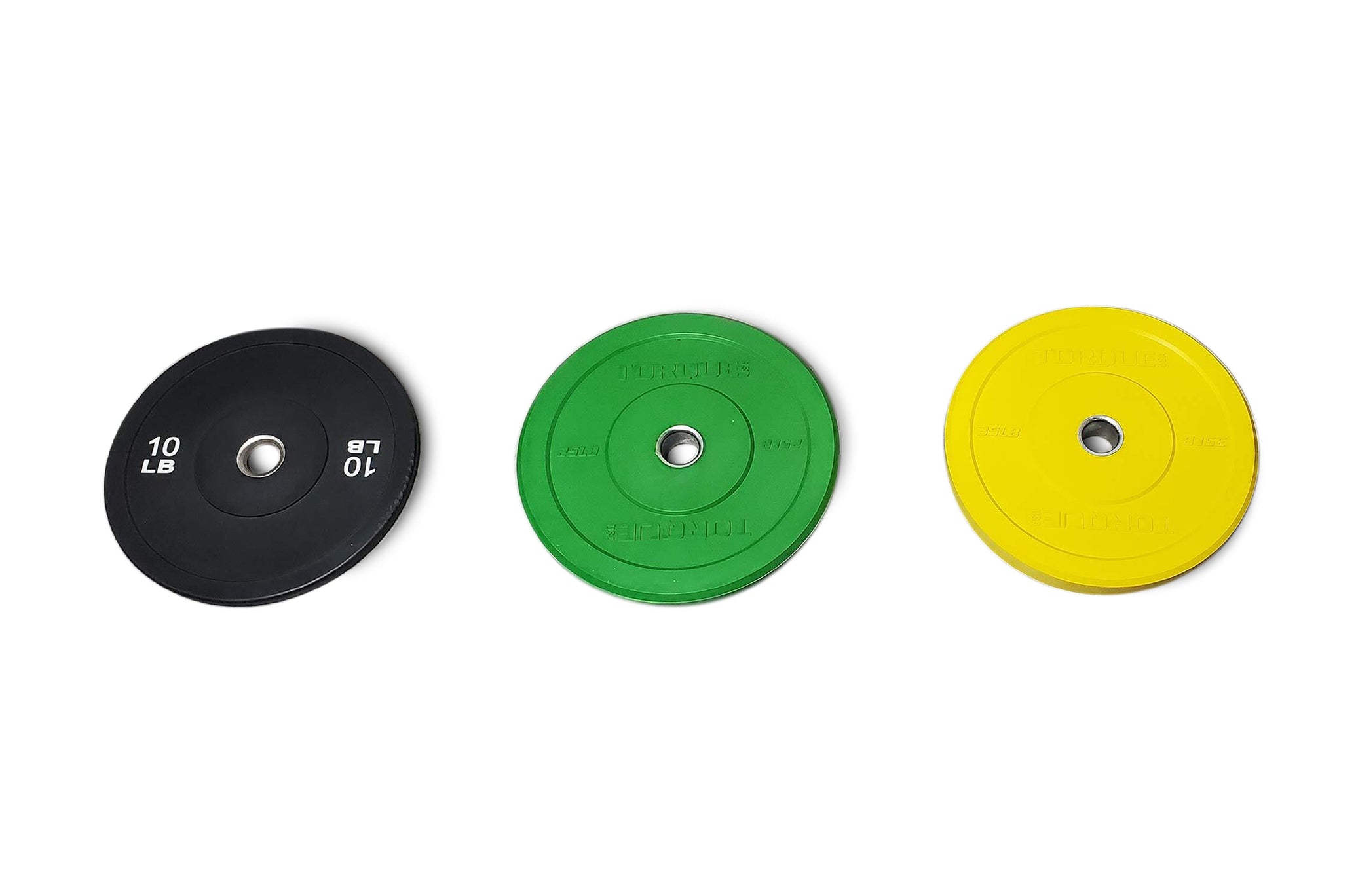 Closeout Colored Bumper Plates - Pairs