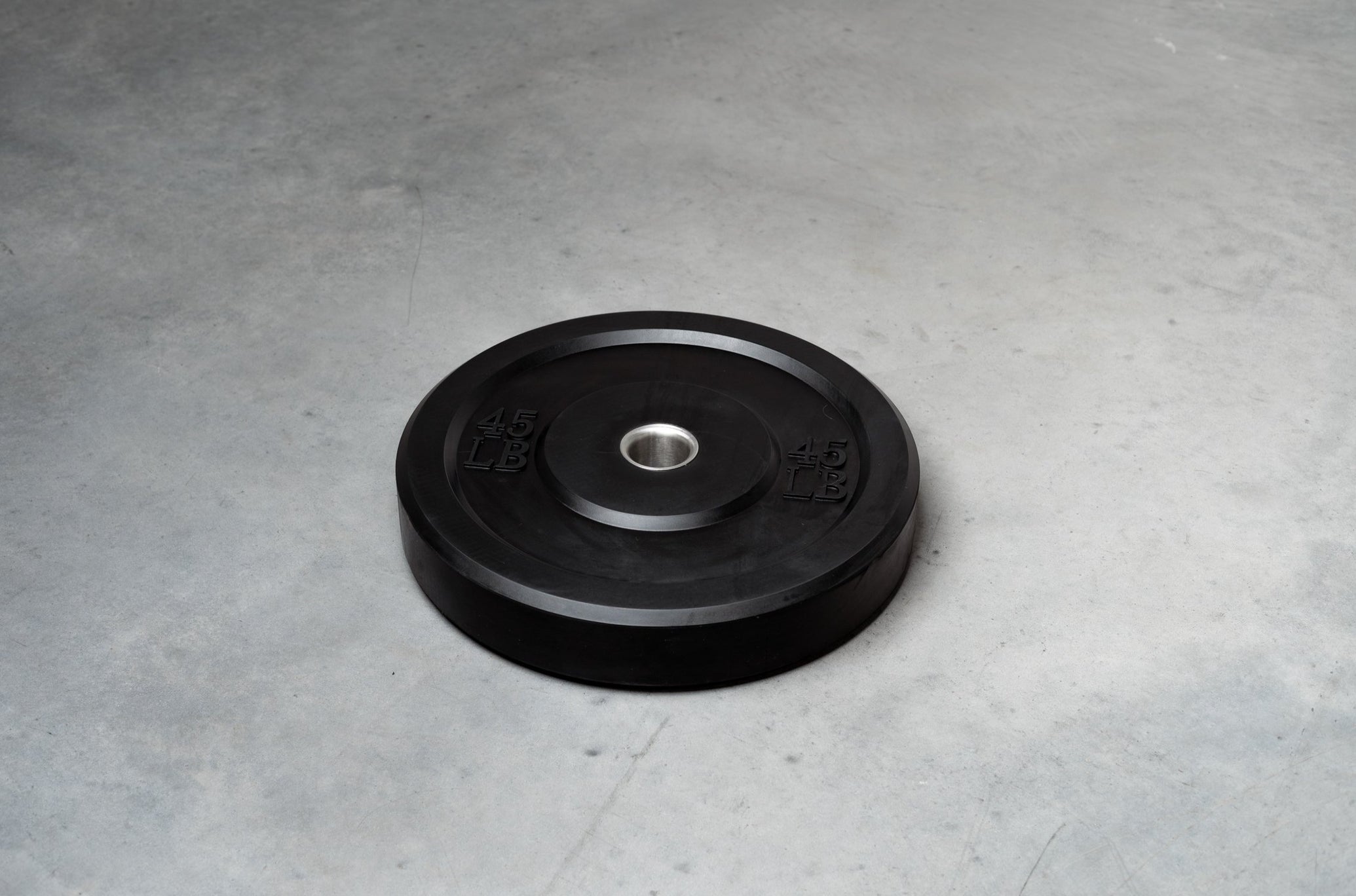Torque 45 lb Black Bumper Plate