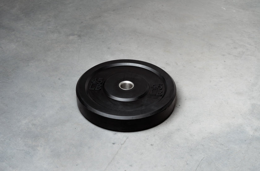 Torque 45 lb Black Bumper Plate