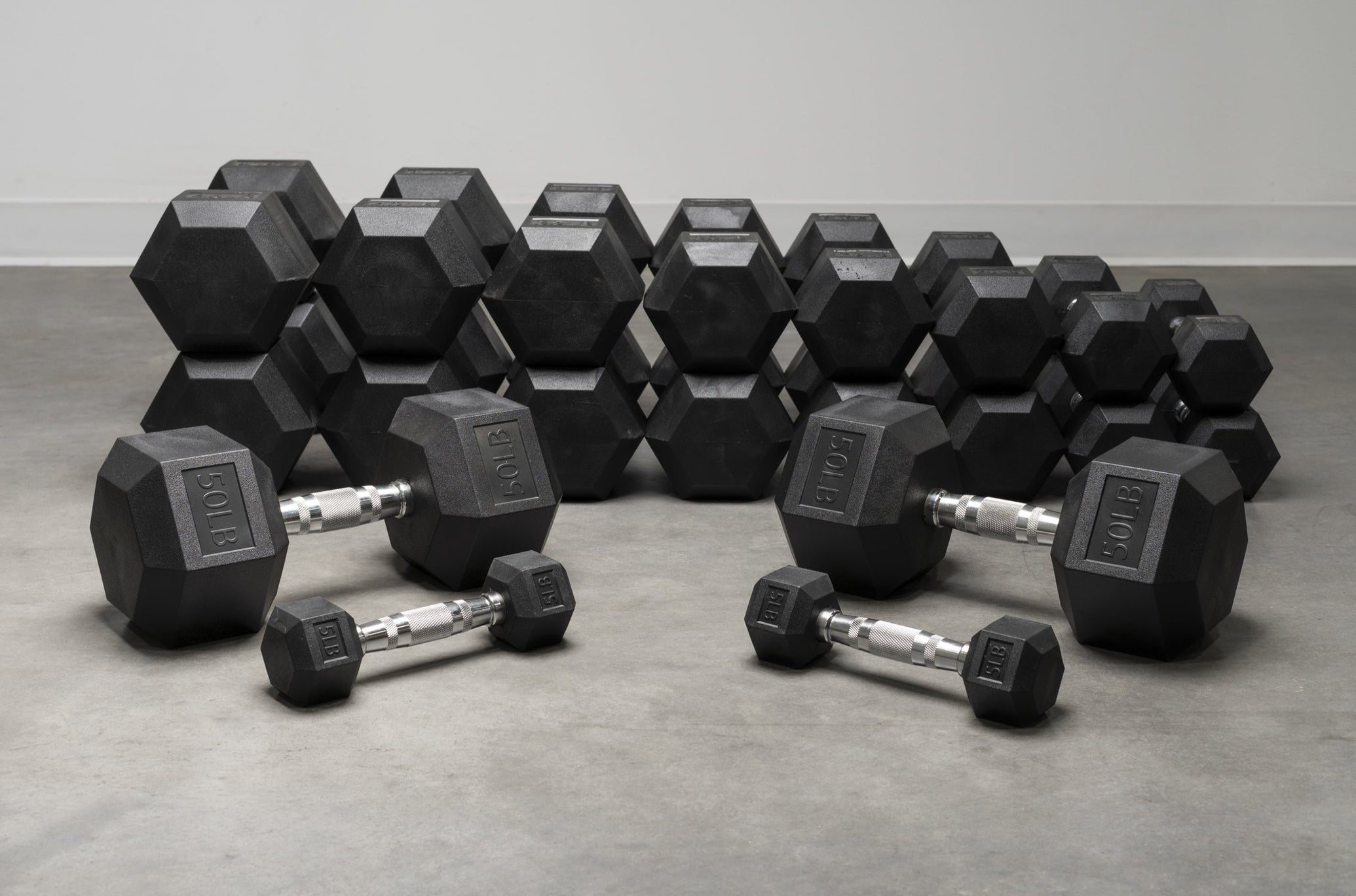 Torque Rubber Hex Dumbbell Sets