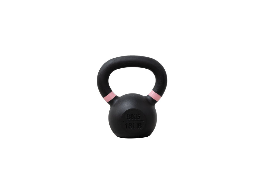 Pink 8 KG Torque Cast Iron Kettlebell &lt;black&gt;