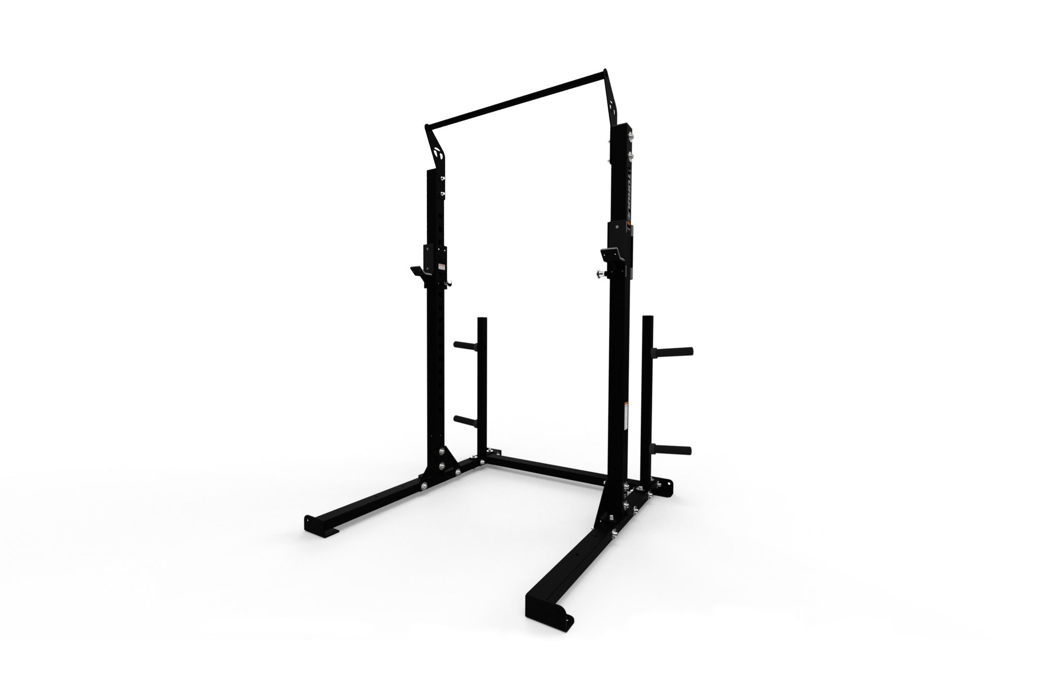 Torque Short Squat Rack with Vertical Weight Storage Pair