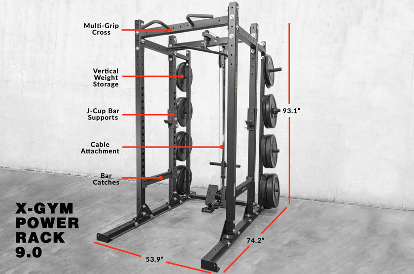 X-GYM Power Rack 9.0