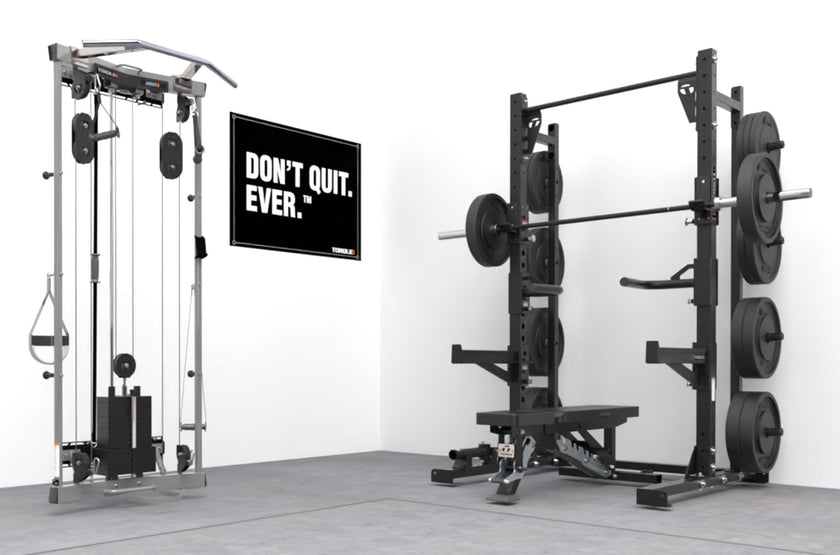High Squat Rack - Space Saving Strength Package
