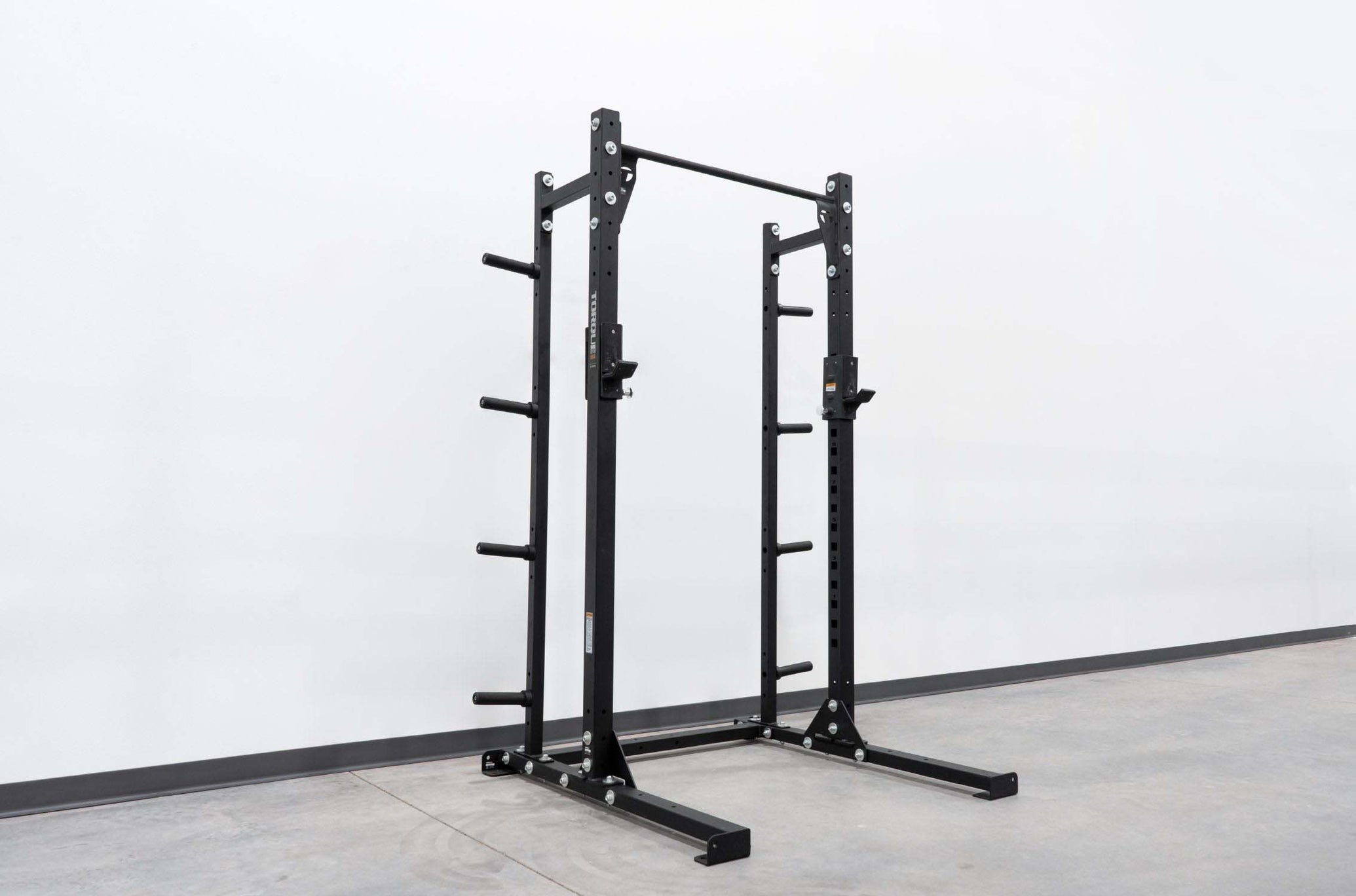 High Squat Rack with Weight Storage