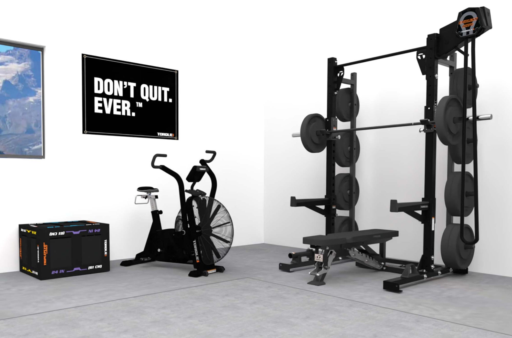 High Squat Rack - Don't Quit HIIT Package
