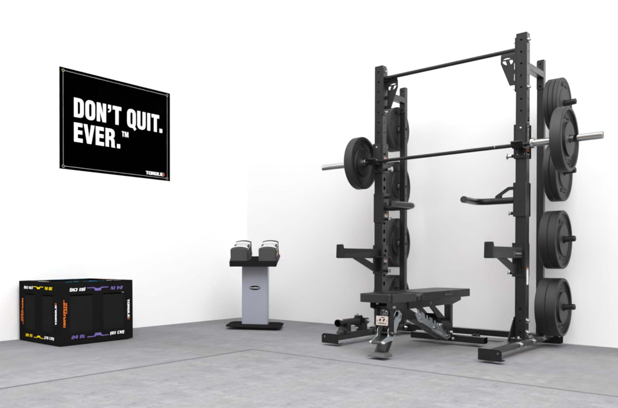 High Squat Rack - Platinum Home Gym Package