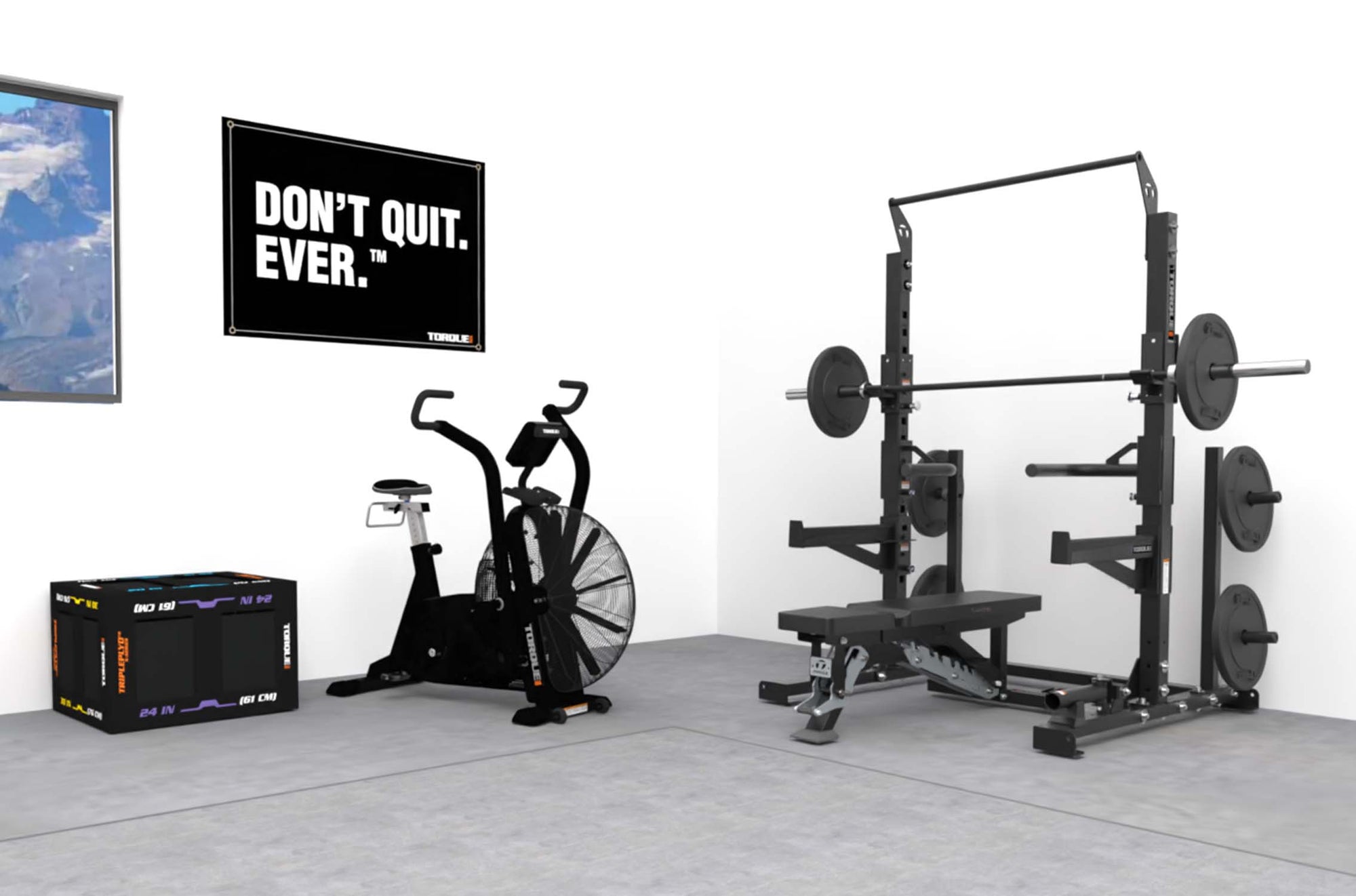 Short Squat Rack - Don't Quit HIIT Package