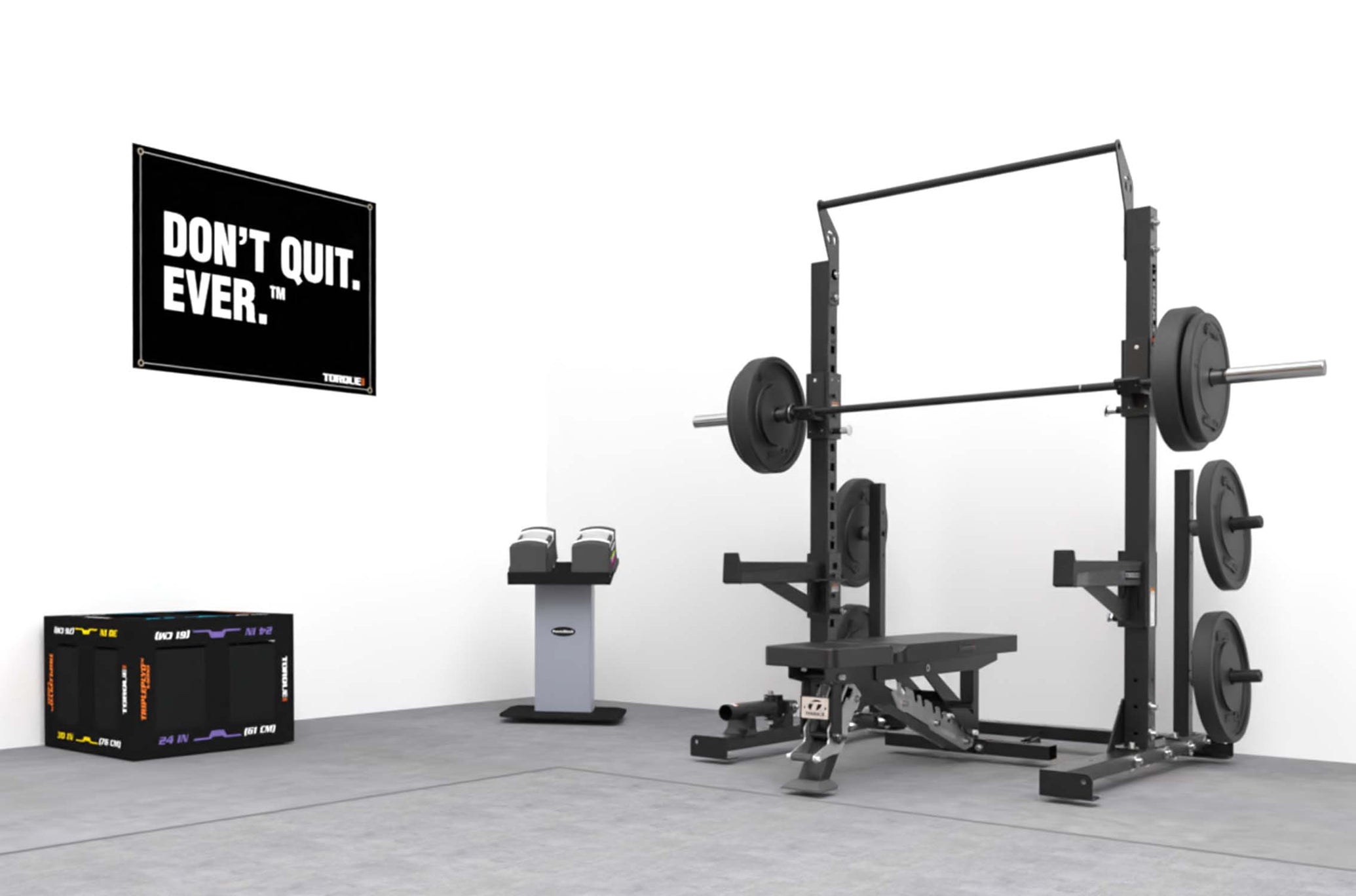 Short Squat Rack - Platinum Home Gym Package