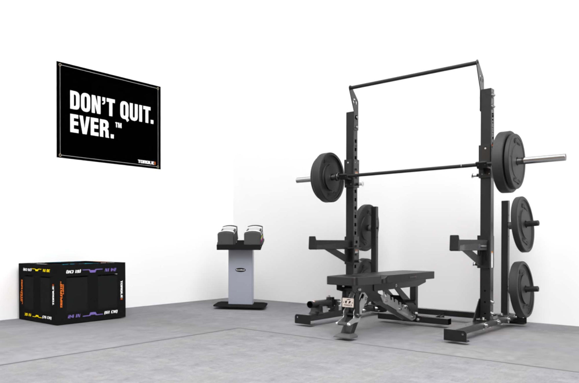 Short Squat Rack - Platinum Home Gym Package