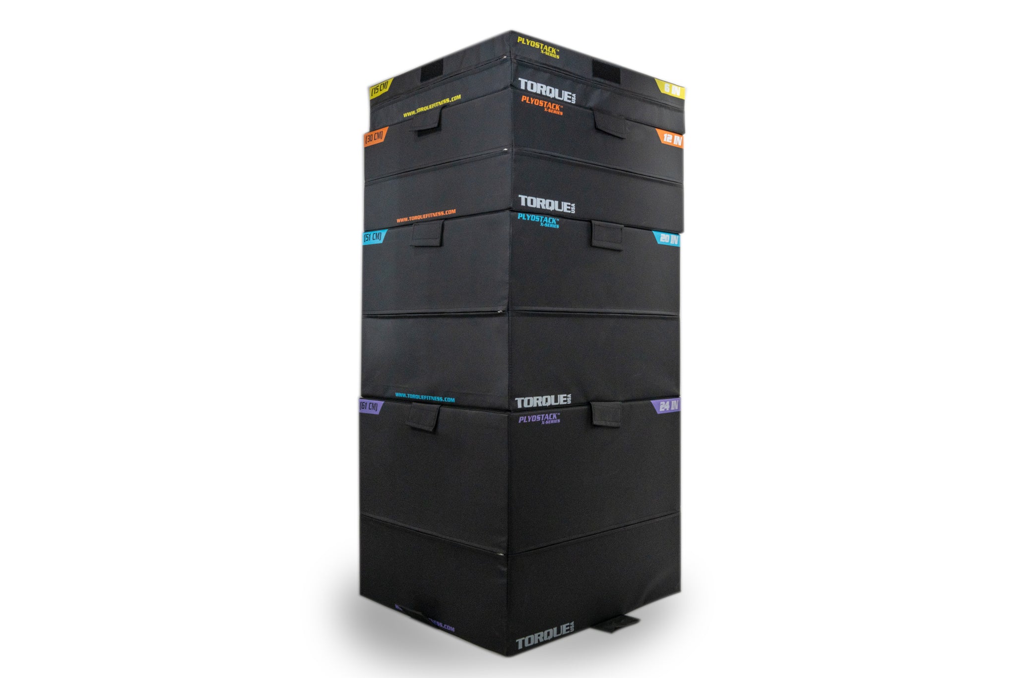 PlyoStack™ 6" - 24" Foam Plyo Box